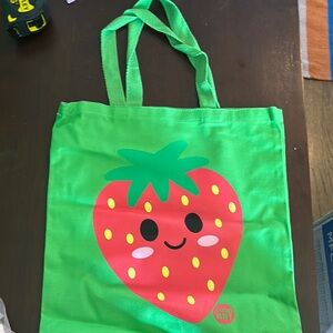 Strawberry and Watermelon Tote Bag